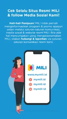 MILI Digital Payment android App screenshot 0